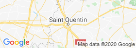 Saint Quentin map